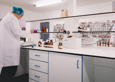Specialist in a lab